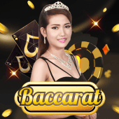 Baccarat A live dealer at Zone Casino